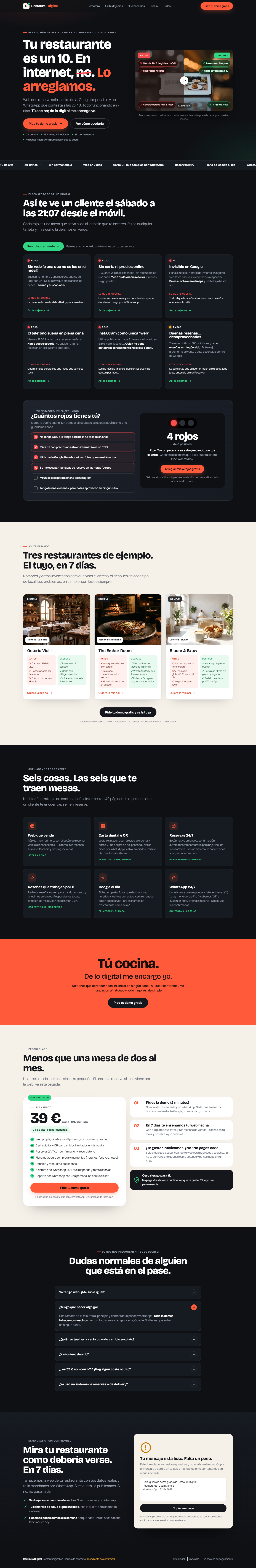 Antes y después